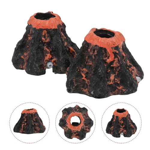 2pcs durable resin aquarium - 2pcs,