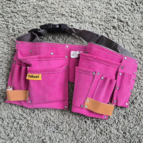 Rolson pink leather tool - rolson,