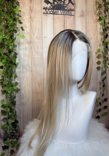 Ashy blonde highlighted - 28”,