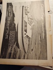Sk197 Ephemera 1977 advert Arthur Bray Ltd Constellation Chris Craft 
