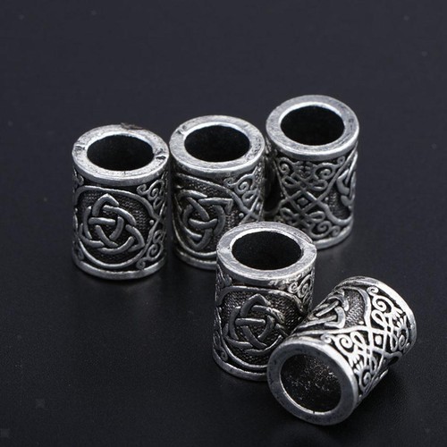Pieces metal beads dread - 5,