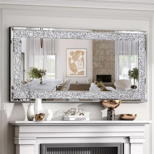Sparkly silver crystal glass - sparkly,