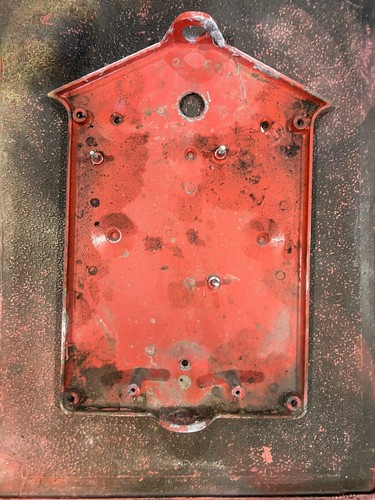 Gamewell fire box - fire, back