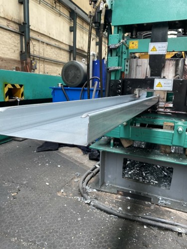 And sections galvanised - c, z