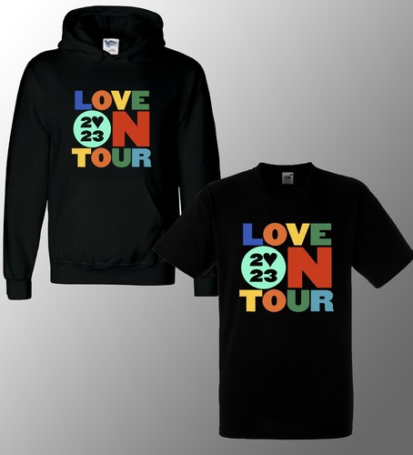 Love tour 2023 kids hoodie - tour,