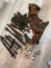 Vintage set of Uilleann Irish pipes bagpipes - for restoration