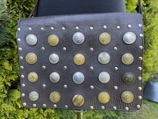 Vintage Moroccan Brown Leather