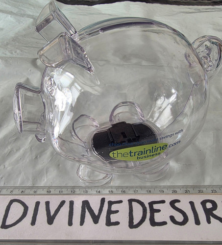 Trainline train piggy bank - trainline,