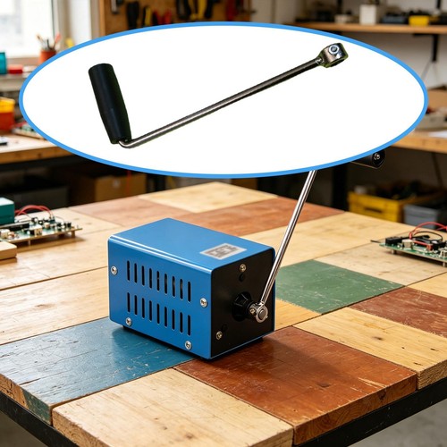 Generator hand crank sturdy - generator,