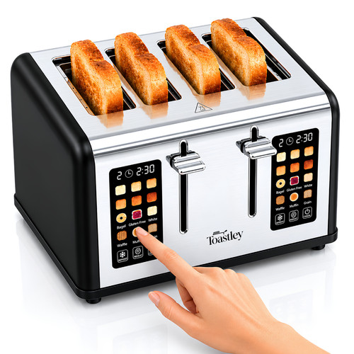Toastley slice smart toaster - toastley,