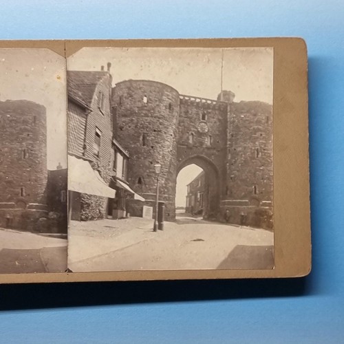 Rye stereoview c1895 real - rye,