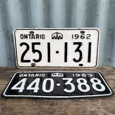 2X Vintage Ontario 1960s