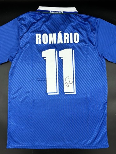 Romario signed brazil away - romario,