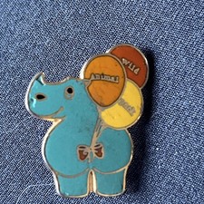 Vintage Wild Animal Park Rhino