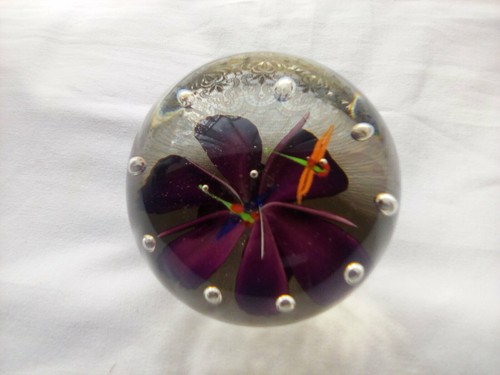 Hand blown art glass - hand,