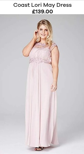 Coast lori dress may blush - lori,