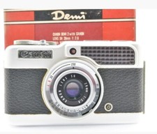 w/ box[Exc+5] Canon Demi 35mm Rangefinder 28mm f2.8 Half Film Camera From JAPAN