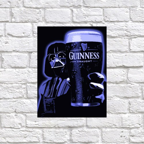 Darth vader with guinness - darth,