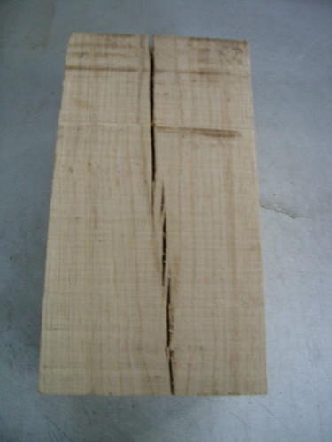 Rough sawn oak block 270mm - oak,
