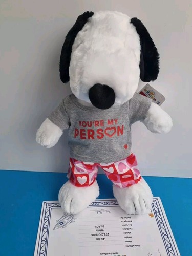 Build bear snoopy - bear, plush