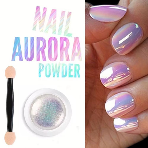 Aurora nail powder mirror - aurora,