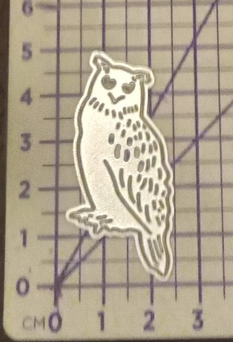 Owl cutting die for - cutting,