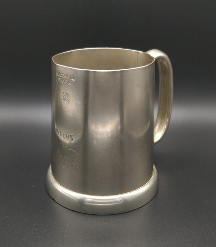 Antique tankard half pint - tankard,