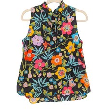 J. Crew Liberty Fabric Top