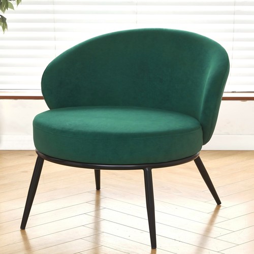 Velvet accent chair - velvet,