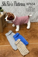 Knitting Pattern for dog coat