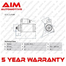 Starter Motor AIM Fits