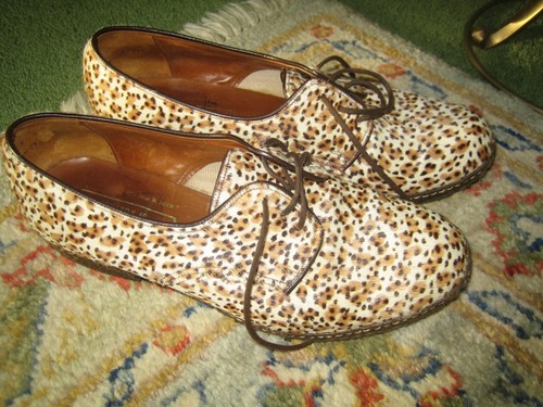 Vintage 1960s lace brown - vintage,