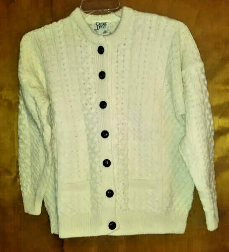 Ladies aran fishermans knitted - ladies,