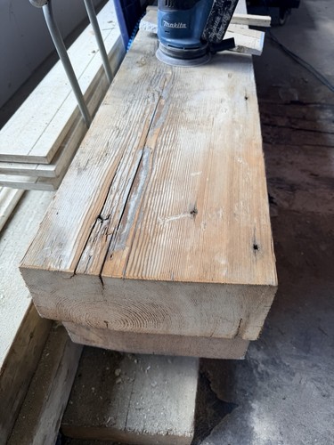 Old pine loft trusses timber - loft,