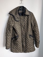 Zara Woman Khaki Green Quilted