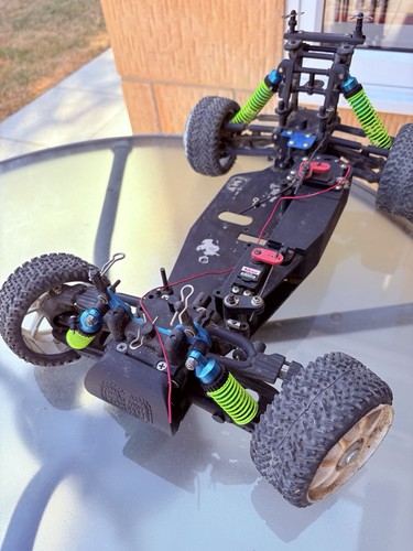 4wd nitro rally car - 1/10, rc