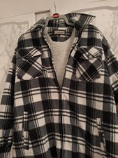 Men's Sherpa Lined Lumberjacket Size XL