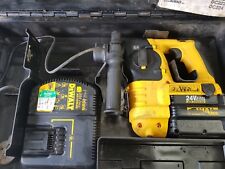DEWALT DC233KA 24 VOLT DRILL 2.0 AH BATTERY CORDLESS SDS PLUS HAMMER DRILL