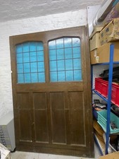 Wide Heavy Hardwood Door/Room Divider