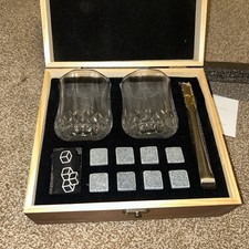 Whisky glasses and - whisky,