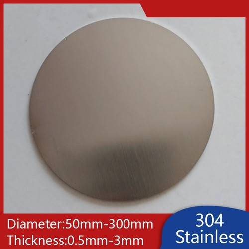 Stainless steel round - round, plate