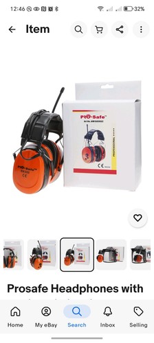 Prosafe headphones with radio - prosafe,