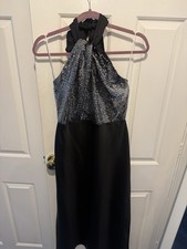 Size 12 Silver Sequin Halter