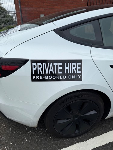 Private hire car - private,