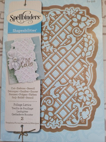 Spellbinders dies - dies,
