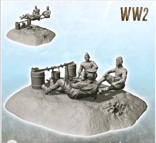 28mm ww2 ussr - 28mm, resting