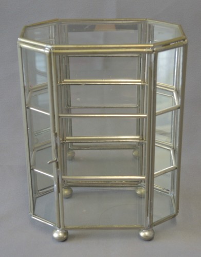 Handmade glass display cabinet - handmade,
