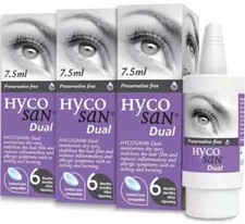 3 X Hycosan Dual Eye Drops