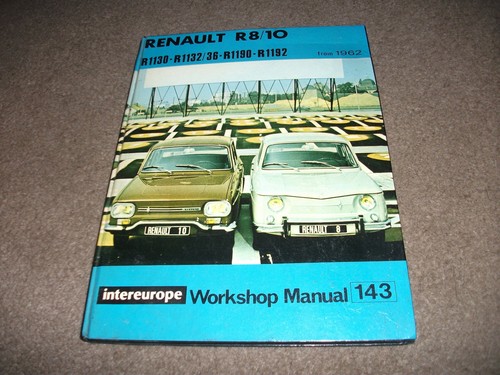 Rare 1962 intereurope - rare, renault