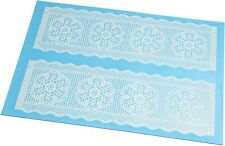 SUGARVEIL Extra-Large Cake Lace Mat & Large Spreader - cakes, cookies & cupcakes